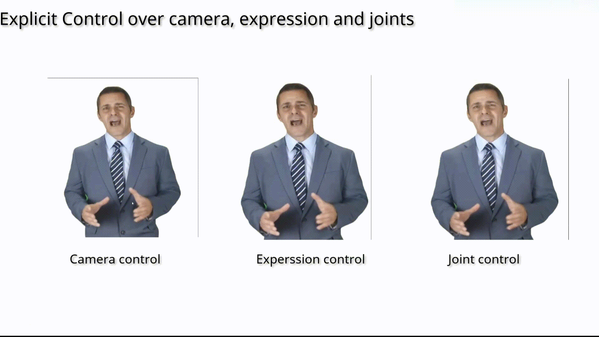 explicit control results